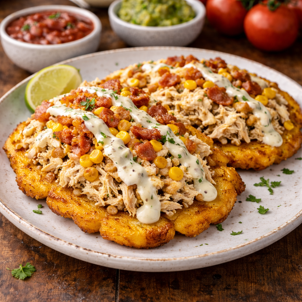 Patacon Pollo Ternera